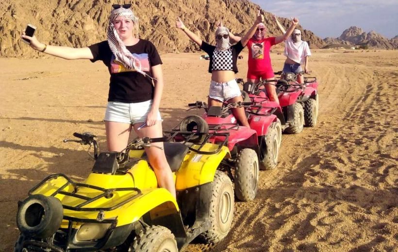 Marsa Alam Sunset Quad Bike Desert Safari with Bedouin Experience