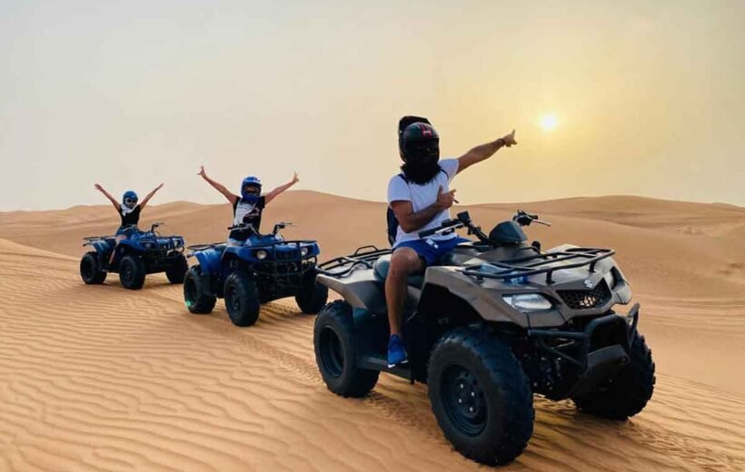 Hurghada Quad Bike Desert Safari with Camel Ride